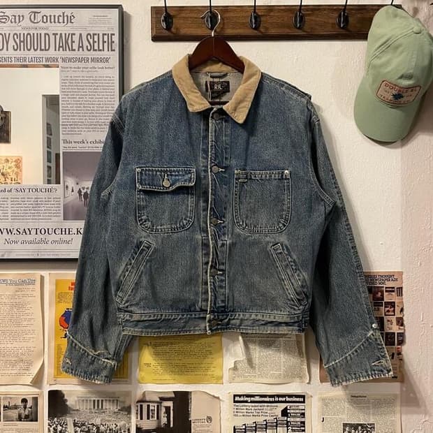 더블알엘 rrl 덩가리 자켓 m 팝니다