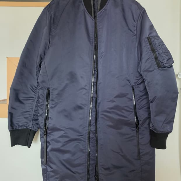 솔리드옴므 롱ma-1 바람막이