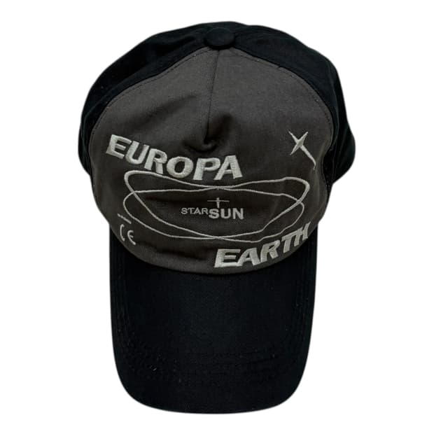 SSY 에스에스와이 유로파 5패널 캡 모자 블랙