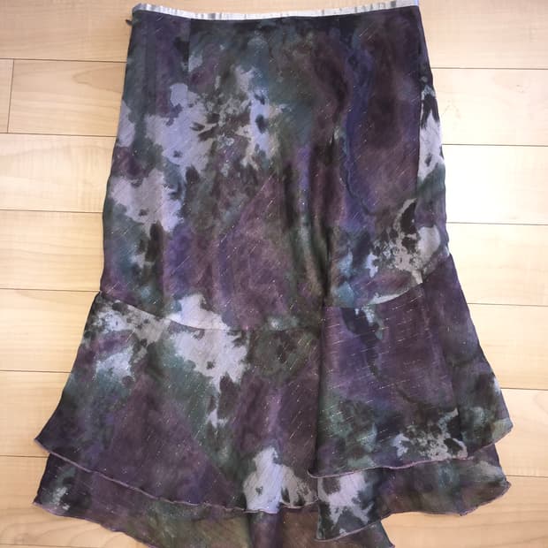 빈티지 디테일 스커트