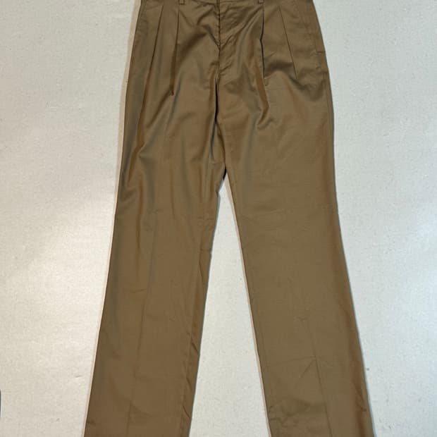 Fade luman 일본빈티지 면 치노 팬츠 슬랙스 32 데드스탁