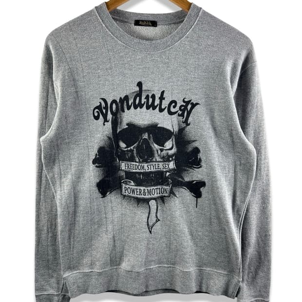 본더치 스컬   Y2K 스웻셔츠2541