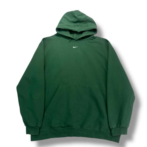 105 나이키 00s 센터로고 후드티