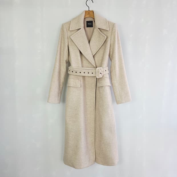 [THEORY] 띠어리 퍼펙트 벨티드 코트 여성 P