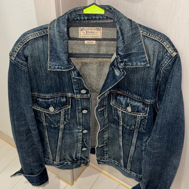 Polo Ralph Lauren 페이디드 데님 트러커 재킷 M/100