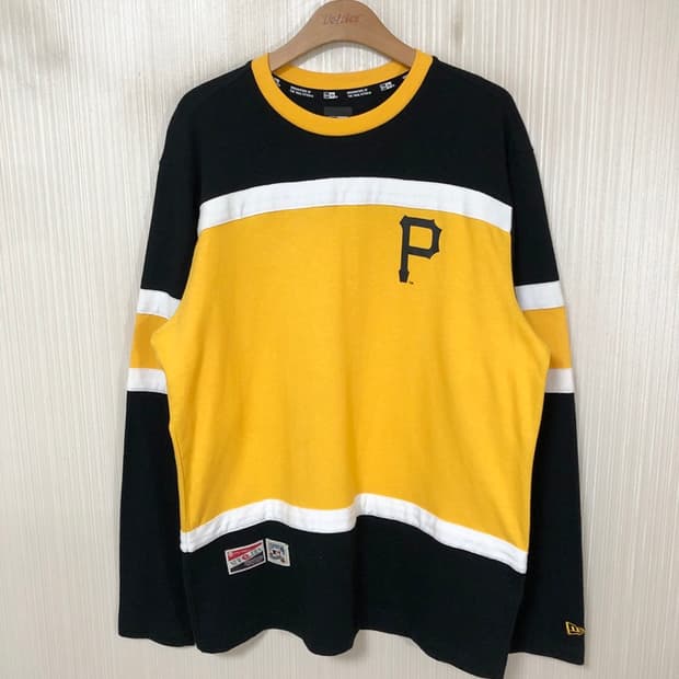  MLB 뉴에라X쿠퍼스타운 피츠버그파이리츠 티셔츠 L(100)