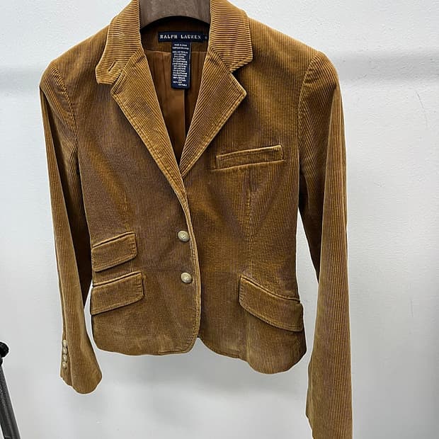 여) 랄프로렌 코듀로이 자켓 