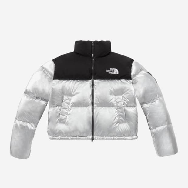 노스페이스 눕시 실버