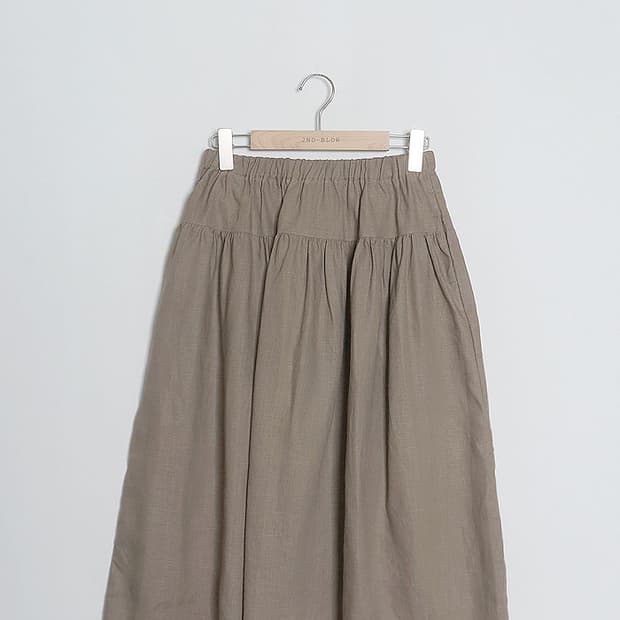 YAGI Linen Skirt (26~27)