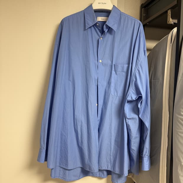 그라프페이퍼 브로드 셔츠