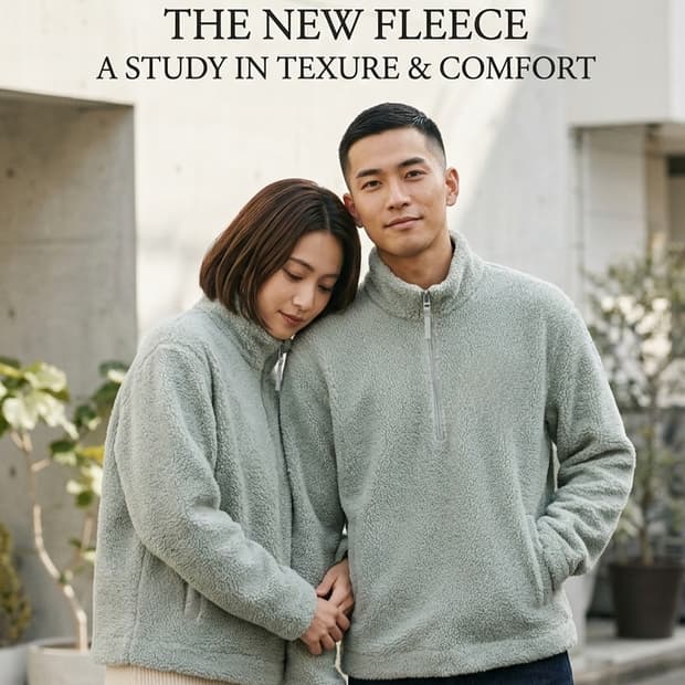 105/88.COS 테디 하이넥 플리스(공용) 