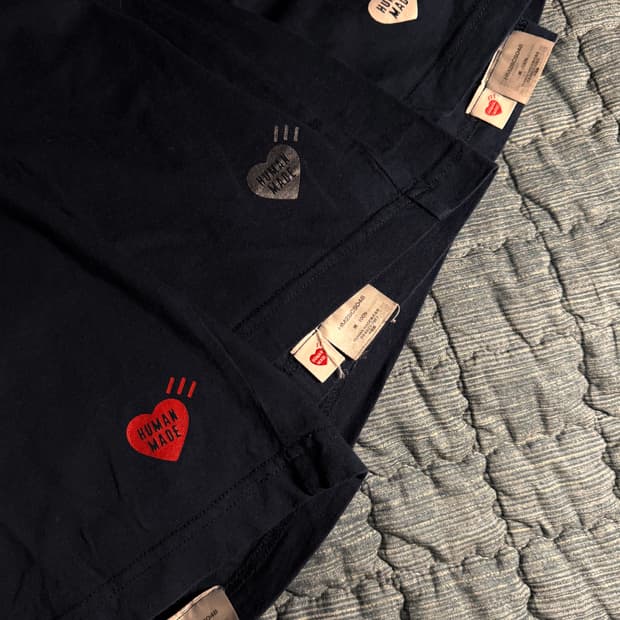 휴먼메이드 [민트급.정품] 반팔티 (시세 52만) 맨투맨 L(1