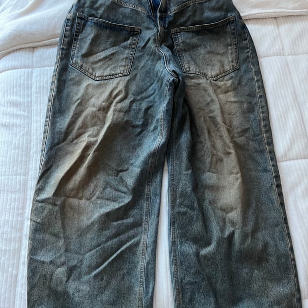 프로젝트 지알 백워드 코티드 데님