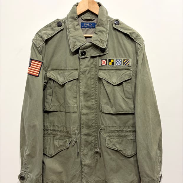 폴로 랄프로렌 M65 밀리터리 필드 자켓