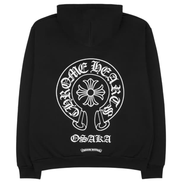 2XL) 크롬하츠 홀스슈 후드티 오사카 익스클루시브 