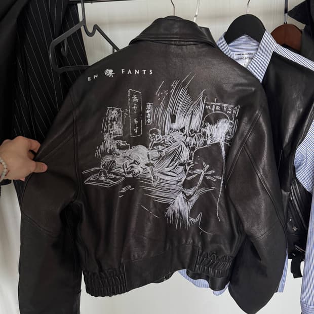 Enfants Riches Deprimes Leather Jacket