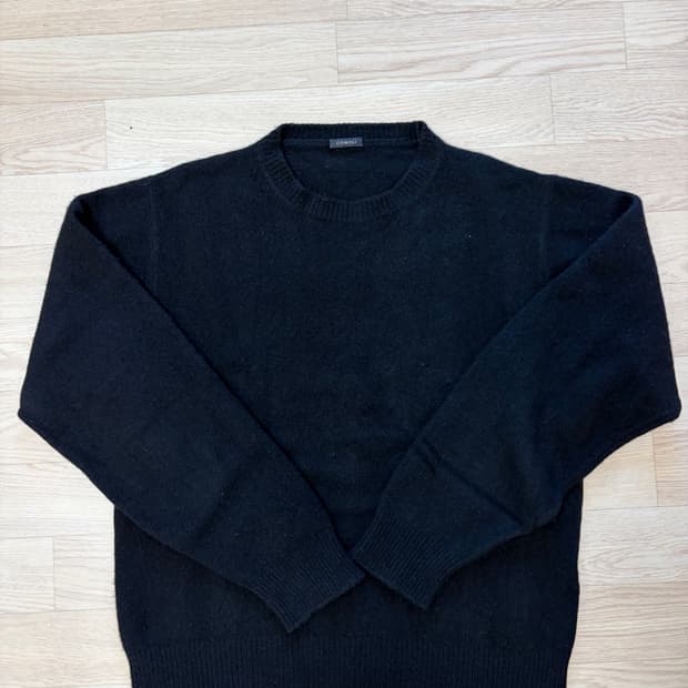 [3] 코모리 니트 블랙