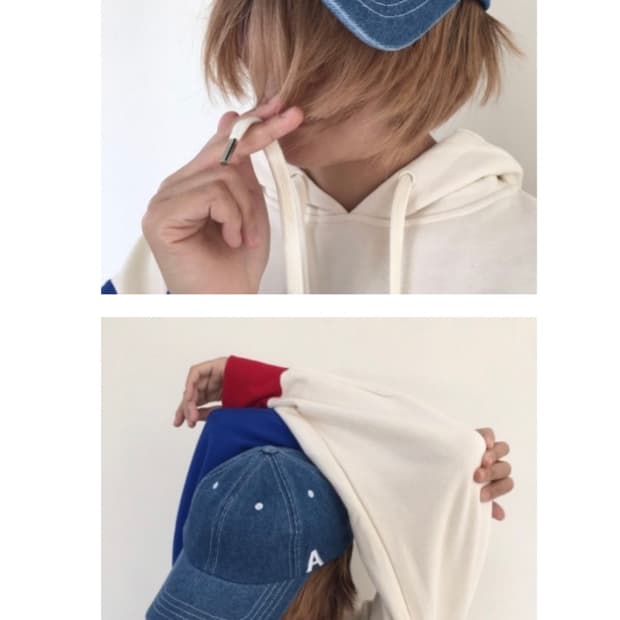 아더에러 데님 볼캡