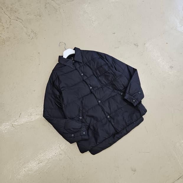 90's ARMANI JEANS 빈티지 알마니진 다운 패딩 셔츠 자켓 L