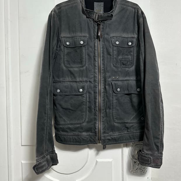 디젤 가먼트다잉 바이커 자켓