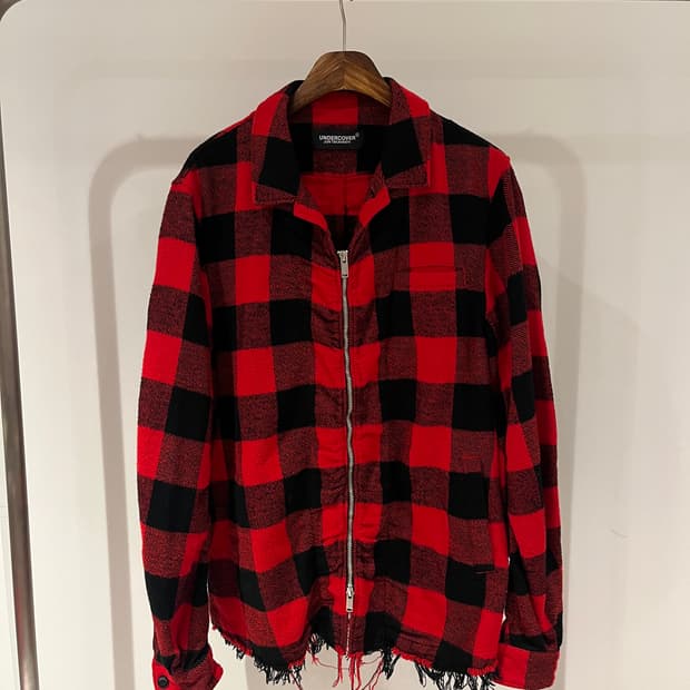 Undercover Check Shirts Jacket