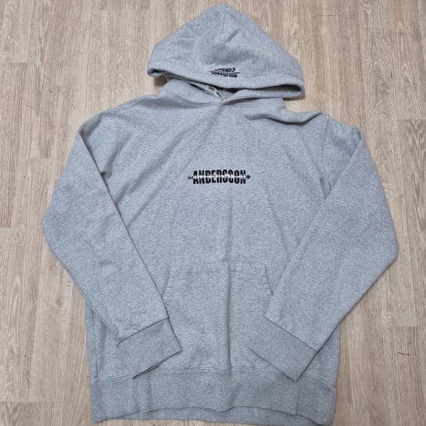 앤더슨벨 코너 리미티드 빅로고 후드티