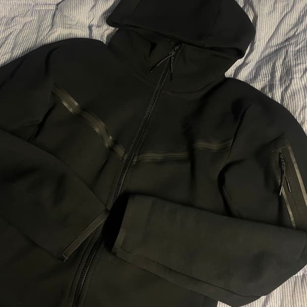 나이키 테크팩 테크플리스 블랙