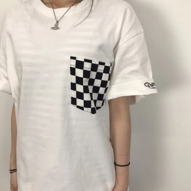 FAT Japan Checker Pocket Tee