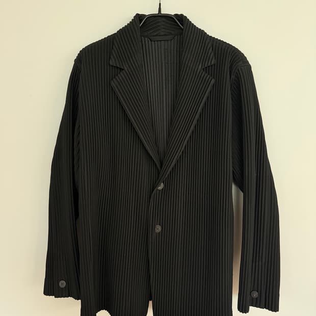 옴므플리세 베이직 자켓 1사이즈