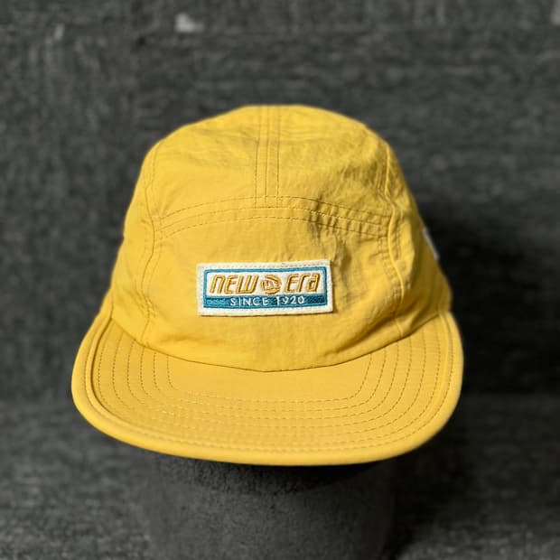 뉴에라 머스타드 캠프캡 아동용 사이즈 (7~12세).