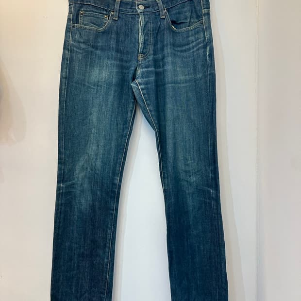 일본 bag's groove 빈티지 워싱 데님 팬츠