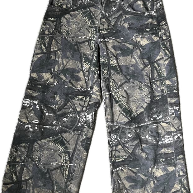 jaded london 리얼트리 와이드 팬츠