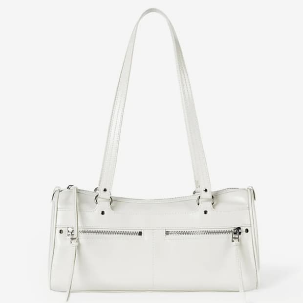 페넥 레디 더플 숄더백 크림 새상품