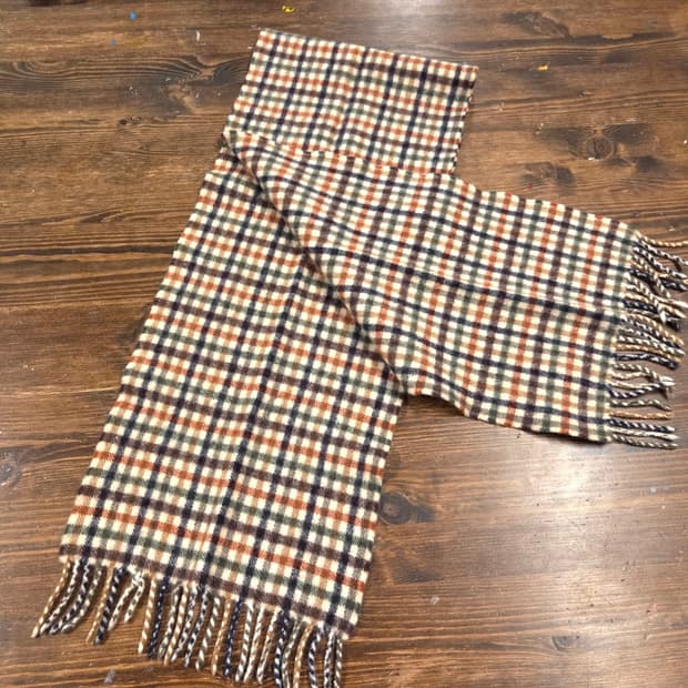 글렌 로이 건클럽 머플러 스코틀랜드 메이드