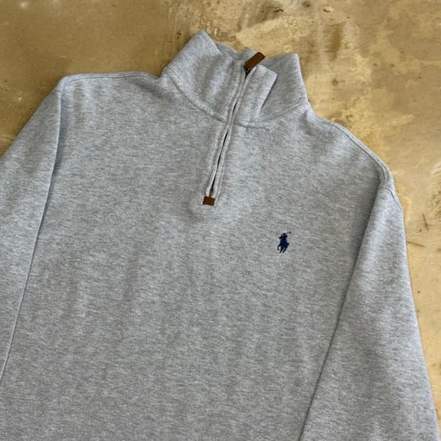 S 폴로랄프로렌 반집업 니트 