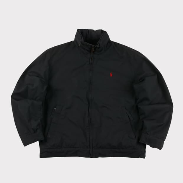 [L] 폴로 랄프로렌 블랙 폴리쉘 점퍼 자켓