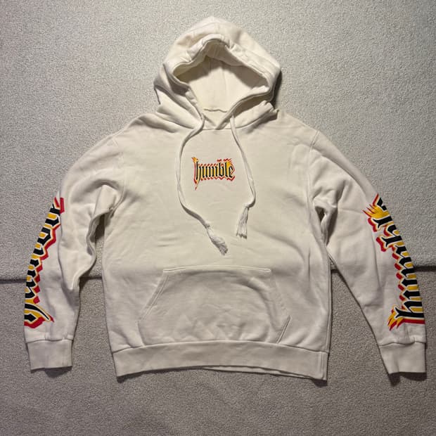 Humble 프린팅 후드티