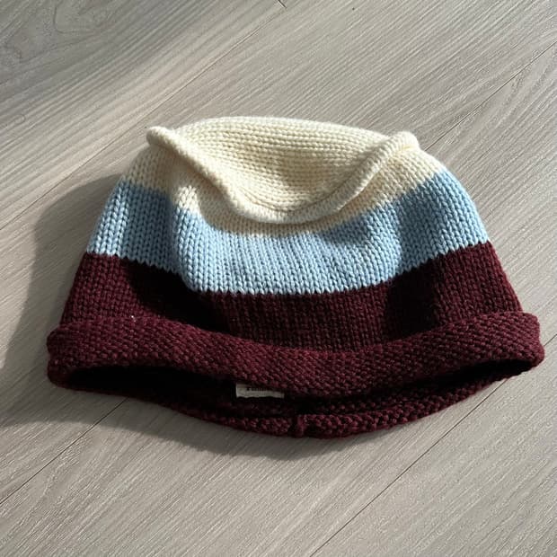 빈티지 M16 스트라이프 비니