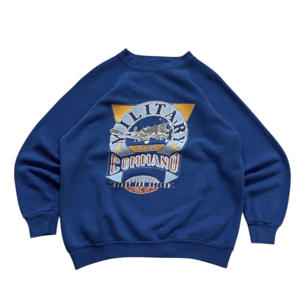 80s Tultex 툴텍스 50/50 레글런 스웻셔츠