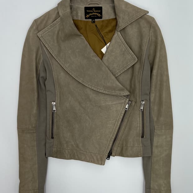 비비안 웨스트우드 레더 자켓