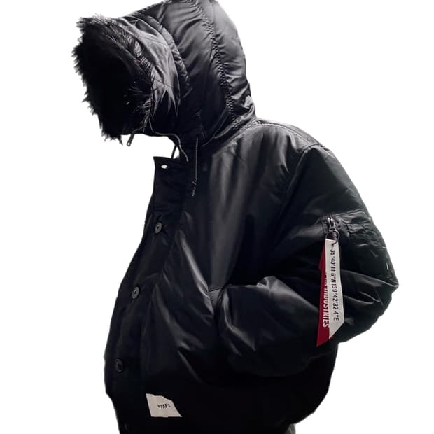 WTAPS X Alphaindustries N-2B 봄버