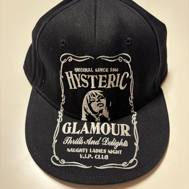 HYSTERIC GLAMOUR 레터링 캡