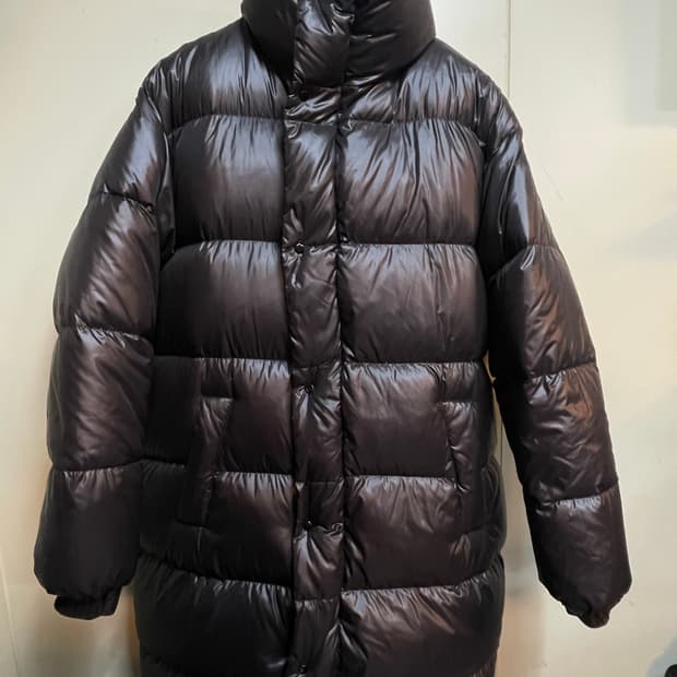 L.GREY 헤비 다운 푸퍼 롱패딩