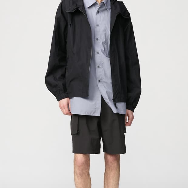 유니클로 파라슈트 카고 쇼트팬츠 블랙 M사이즈