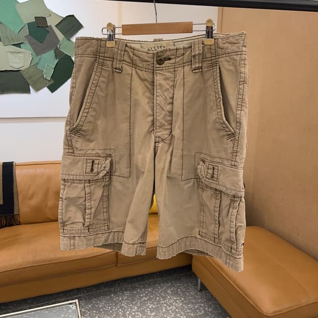 홀리스터 빈티지 카고팬츠 반바지 31인치 C05233 