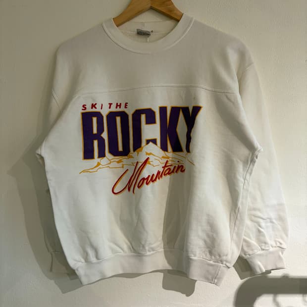 1990s rocky 빈티지 스웻셔츠