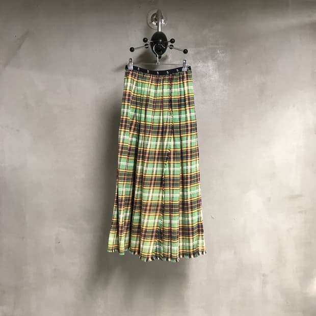 R13 알써틴 체크 스커트 XS(W)