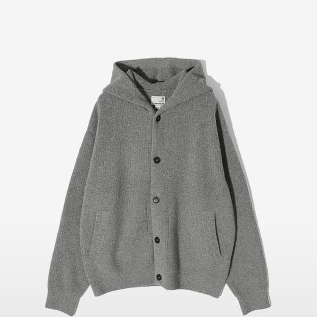 홀리선 아콘 부클 후드 니트