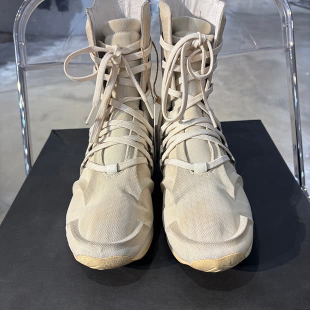 Y-3 요지 야마모토 수퍼 포지션 하이탑 스니커즈
