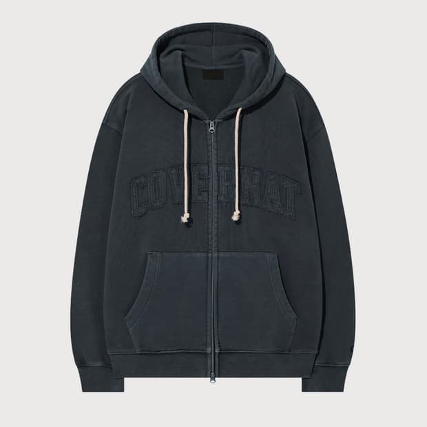 커버낫 피그먼트 후드집업